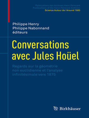 cover image of Conversations avec Jules Hoüel